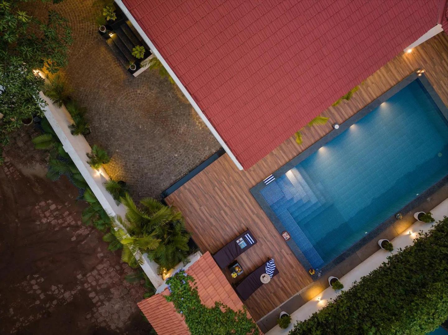 Stone Hearth Villa Anjuna Bagian luar foto